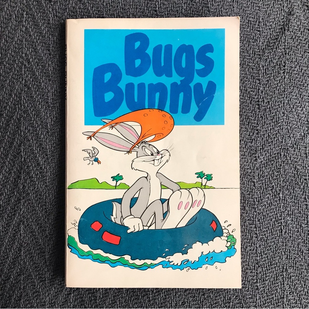 VTG Bugs Bunny Paperback Comic Book Xerox Education Publication 1971 Book Club